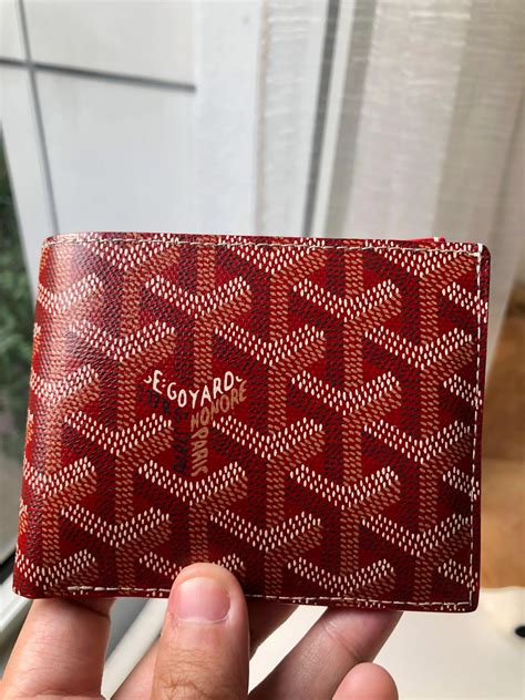 goyard wallets|goyard men's wallet price 2022.